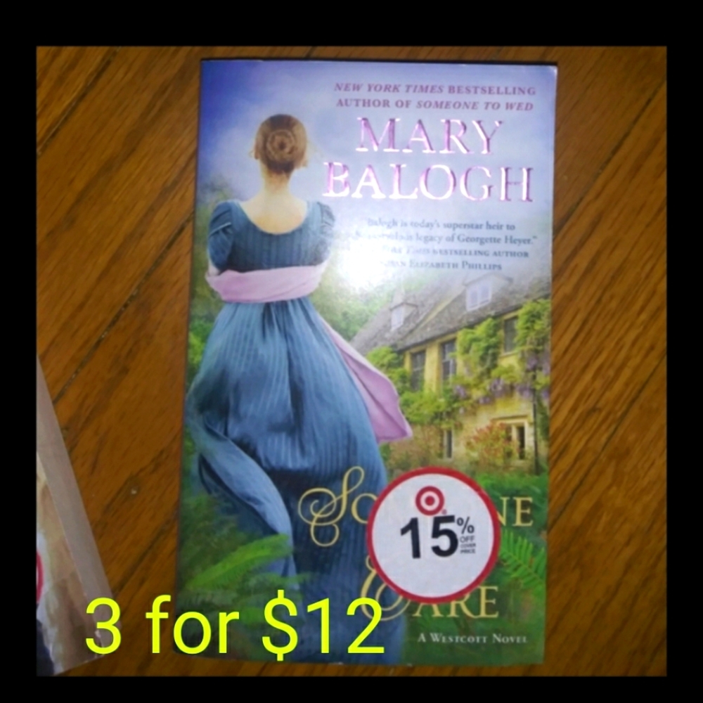Romance novel Someone to Care by Mary Balogh new